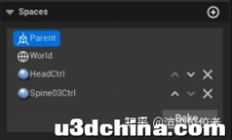 Unreal 5.0 中 Control Rig 层次结构的更改