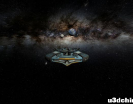 Unity空间跳跃效果Shader