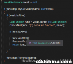 Unity3d toLua# 框架学习 -- Function