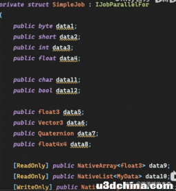 Unity JobSystem Burst学习