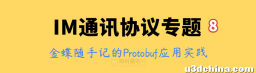 IM通讯协议专题学习(八)：金蝶随手记团队的Protobuf应用实践 ...