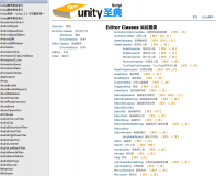 unity3D api 中文手册