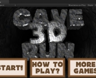 奔跑系列源码cave-run-3d-unity-game-starter-kit