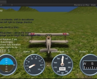 Unity3D飞机操纵游戏源码(完整版)