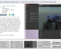Collada (dae) Exporter 130 for Unity (35 40-free pro)