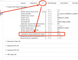 【Xcode】发布到app store的应用语言默认显示英文修改成中文