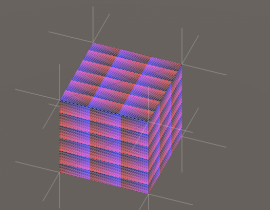 可查看法线的脚本normals line script in unity