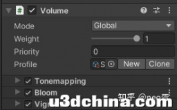 Unity3D 将X-PostProcessing全部搬运至URP下Volume