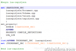 xlua 集成rapidjson
