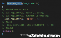 tolua lua 添加 C库的byte[] 解析 byteArray ipack